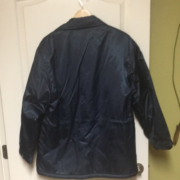 Mens med work jacket with Panasonic embroidery. Fleece line. Lightly worn. - Picture 3 of 6